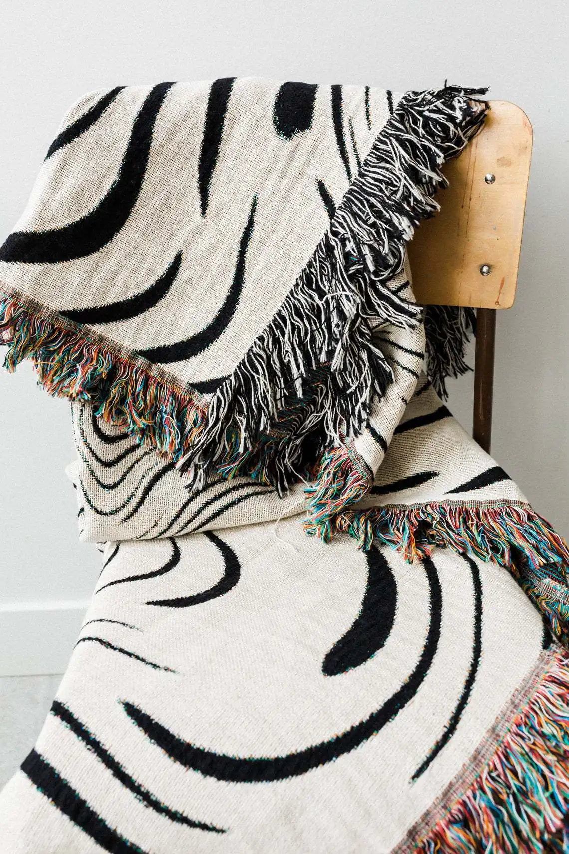 Veda Abstract Jacquard Woven Throw