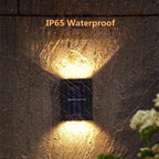 Solar Up & Down Wall Light — product detail view 2