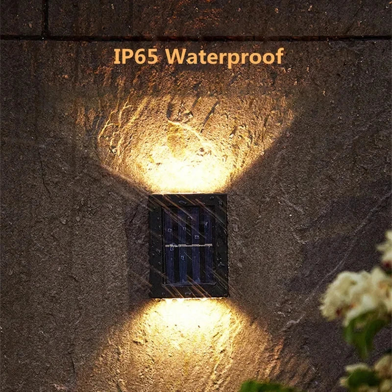 Solar Up & Down Wall Light — product detail view 2