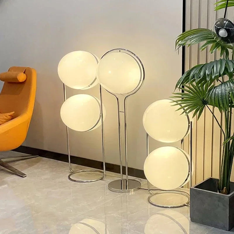Orbital Globe Floor Lamp