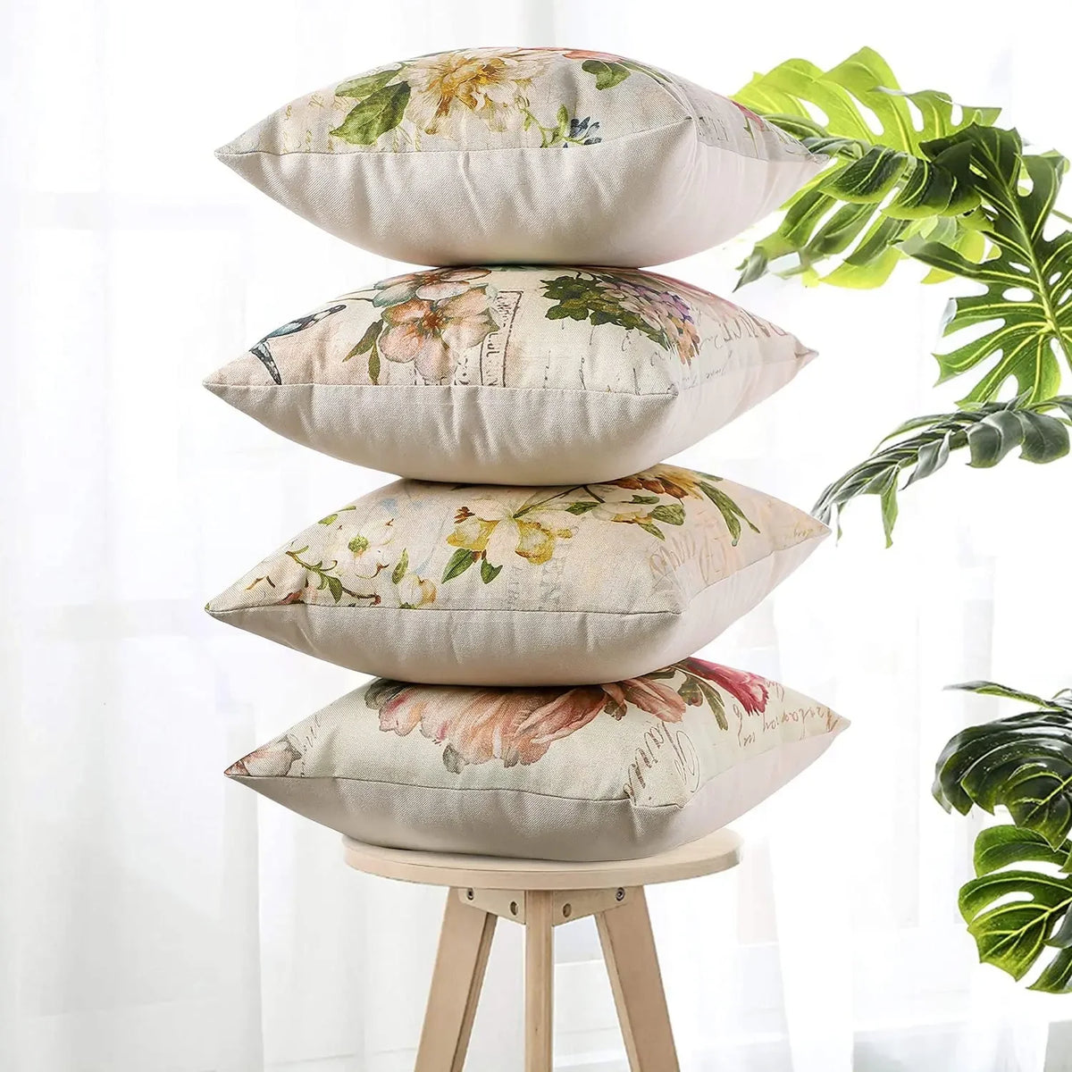 Posy Vintage Floral Cushion Cover