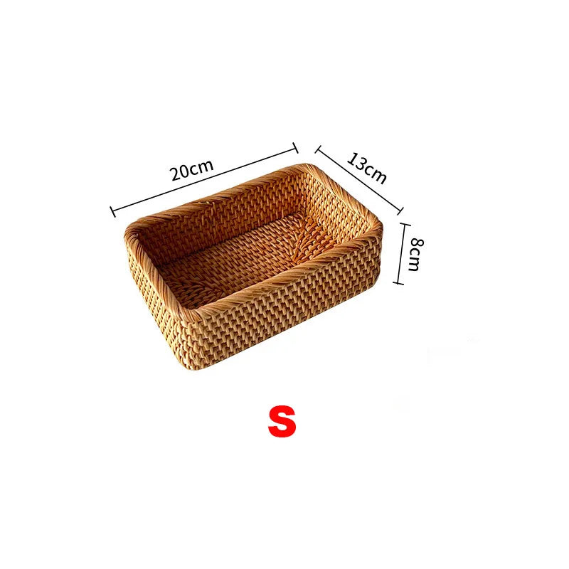 Reed Handwoven Rattan Organizer