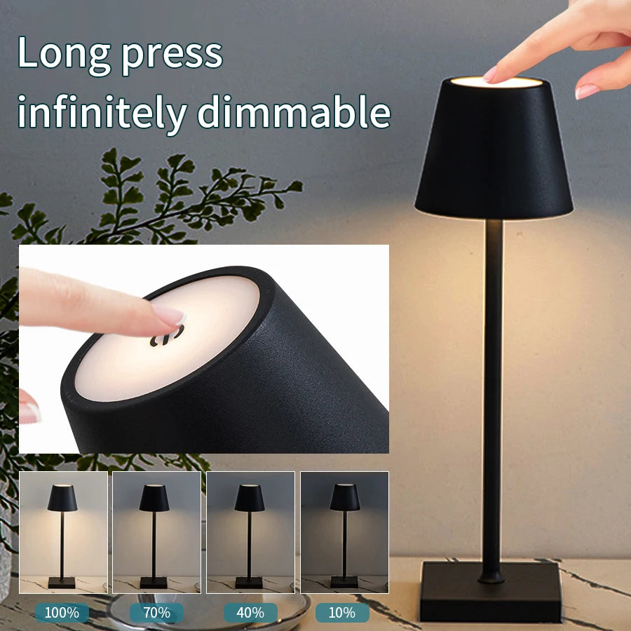 Rechargeable Touch Table Lamp — product detail view 3
