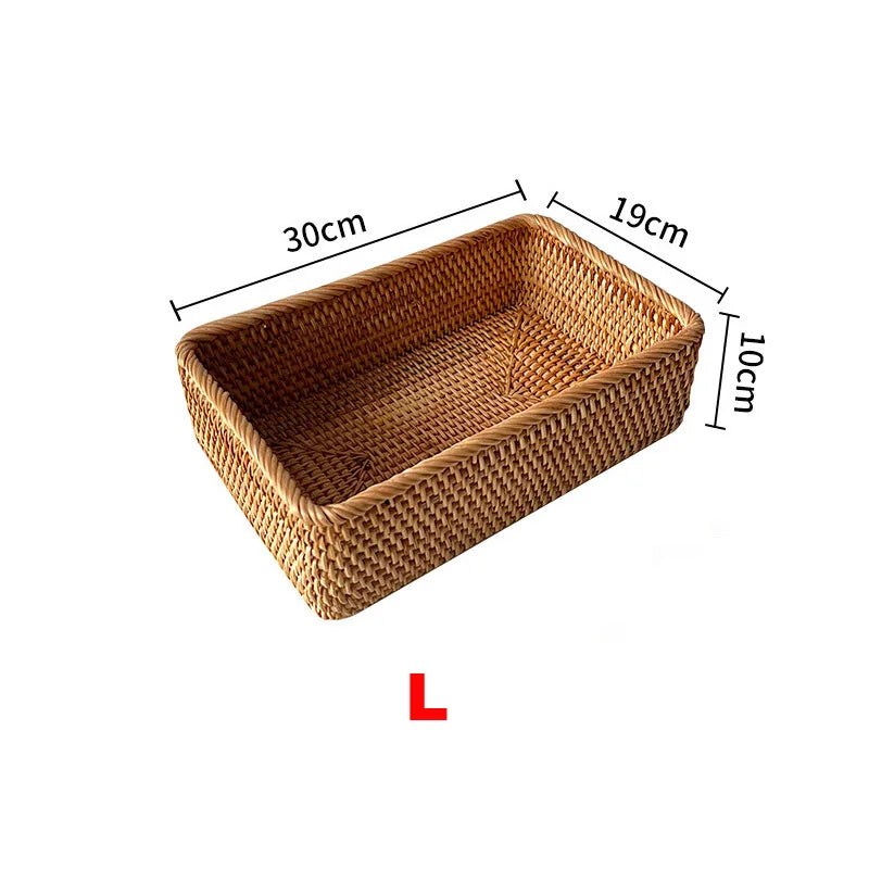 Reed Handwoven Rattan Organizer