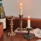 Briar Bronze-Finish Taper Holders