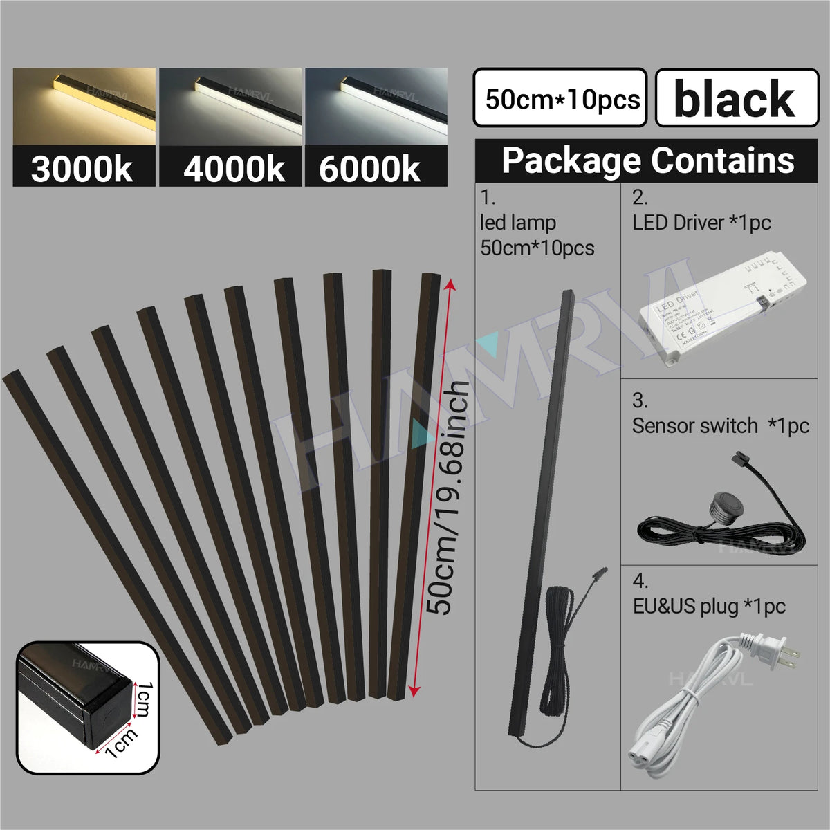 Slat Wall LED Lighting Kit — product detail view 9