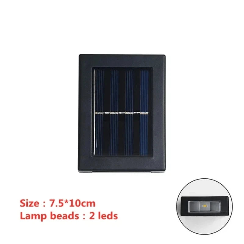 Solar Up & Down Wall Light — product detail view 14
