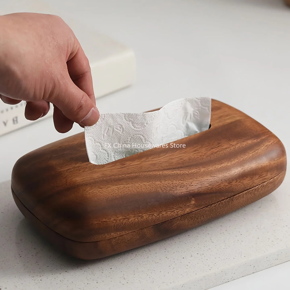 Walden Walnut Tissue Cover