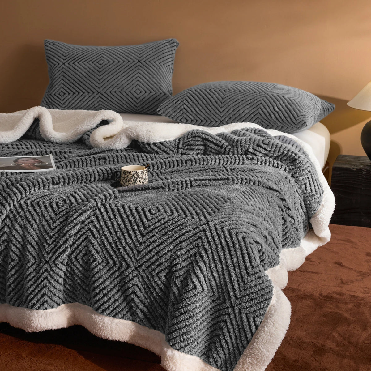 Tully Soft Flannel Throw Blanket