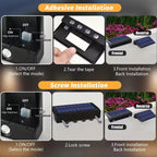 Solar Fence Light Set — product detail view 5
