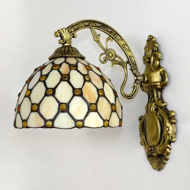 Odette Stained Glass Wall Sconce