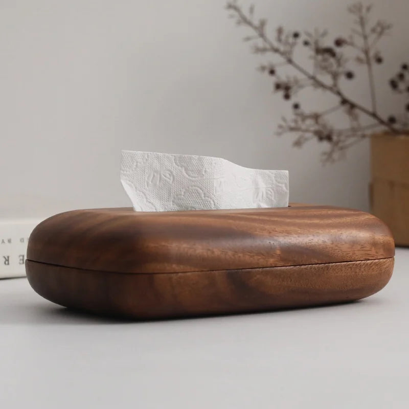 Walden Walnut Tissue Cover