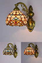 Odette Stained Glass Wall Sconce