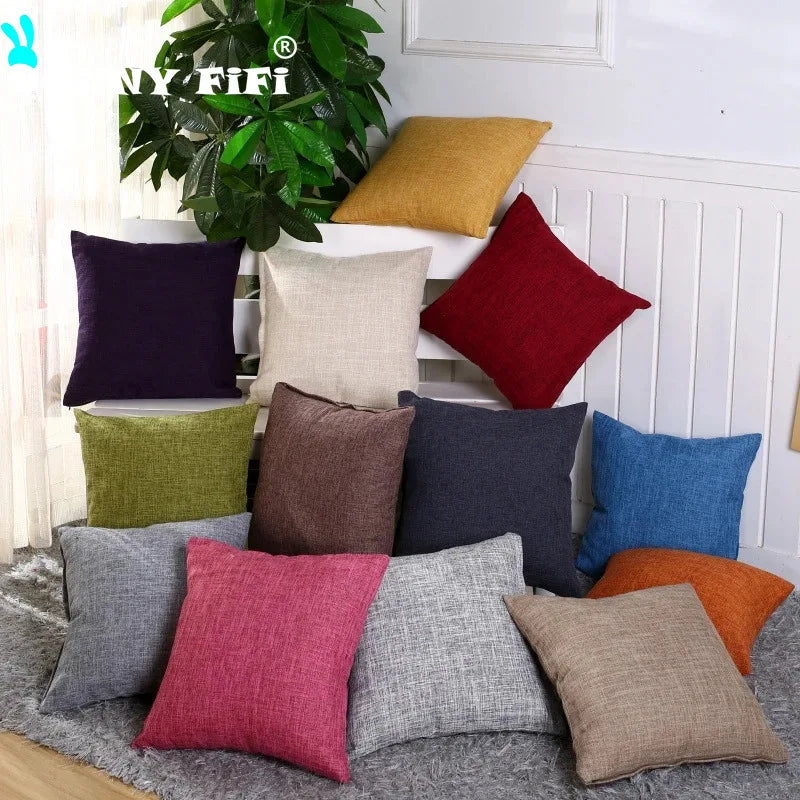 Haven Cotton-Linen Cushion Cover