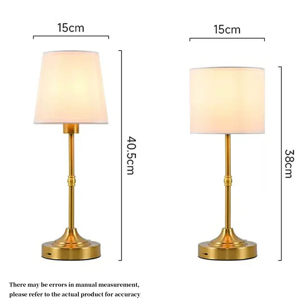 Tova Cordless Fabric Table Lamp