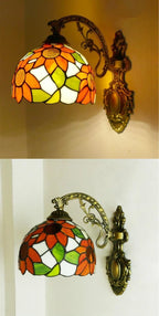 Odette Stained Glass Wall Sconce