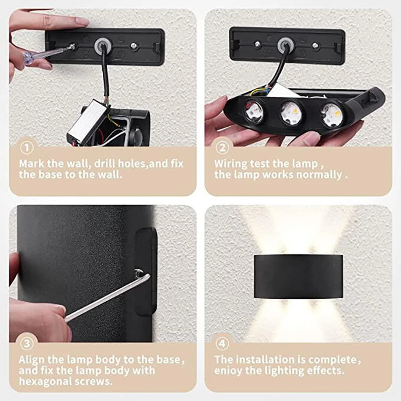 Modern Beam Wall Sconce — product detail view 4