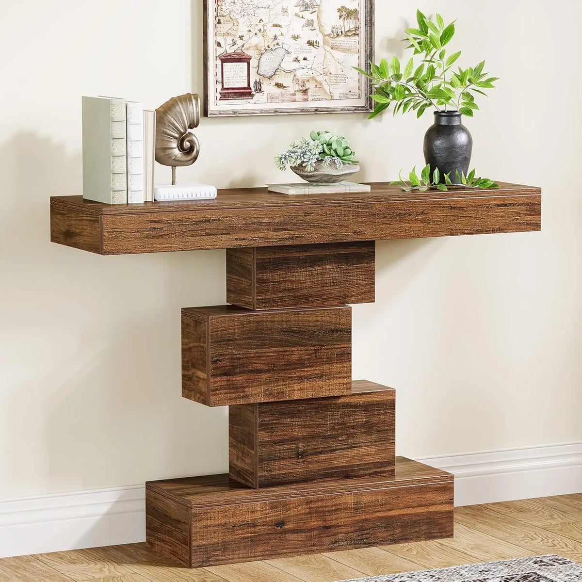 Willa Geometric Entryway Console