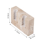 Noma Travertine Candleholder
