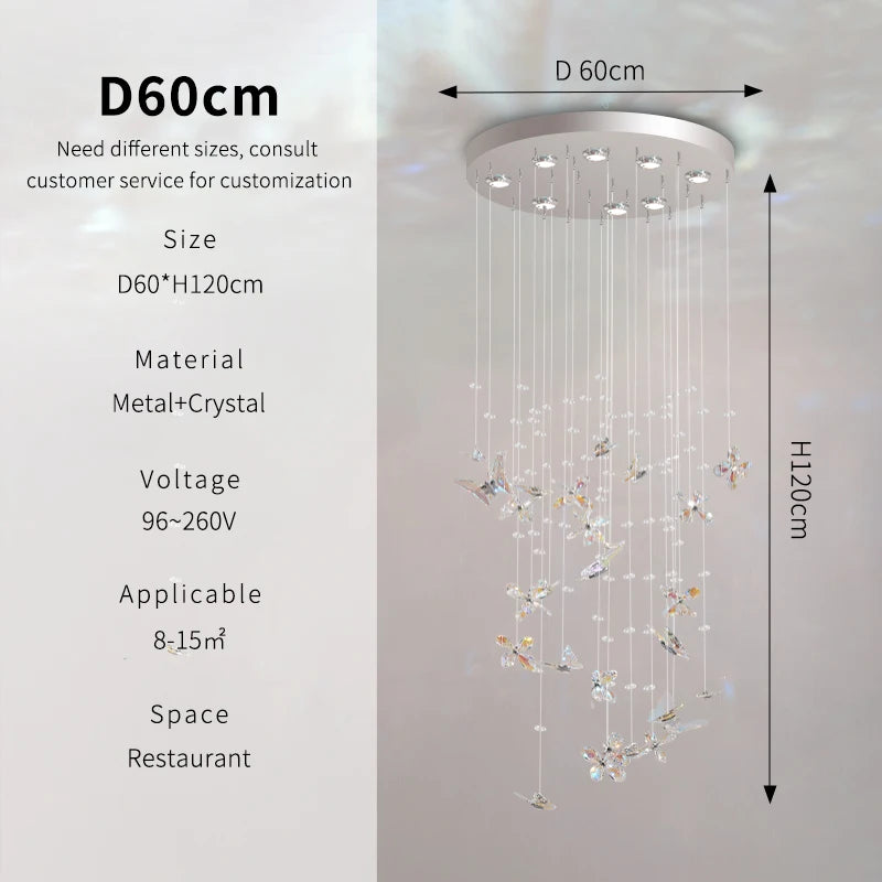 Luma Crystal Chandelier
