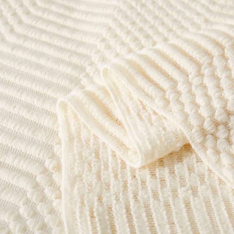 Freya Nordic Tassel Throw