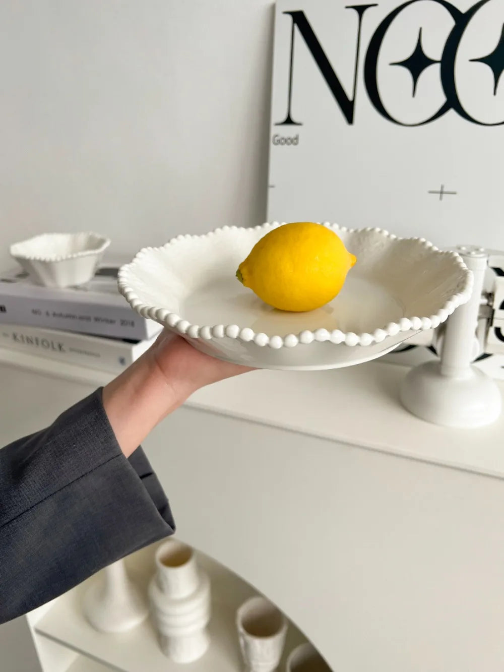 Esme Ceramic Pearl Tableware Set
