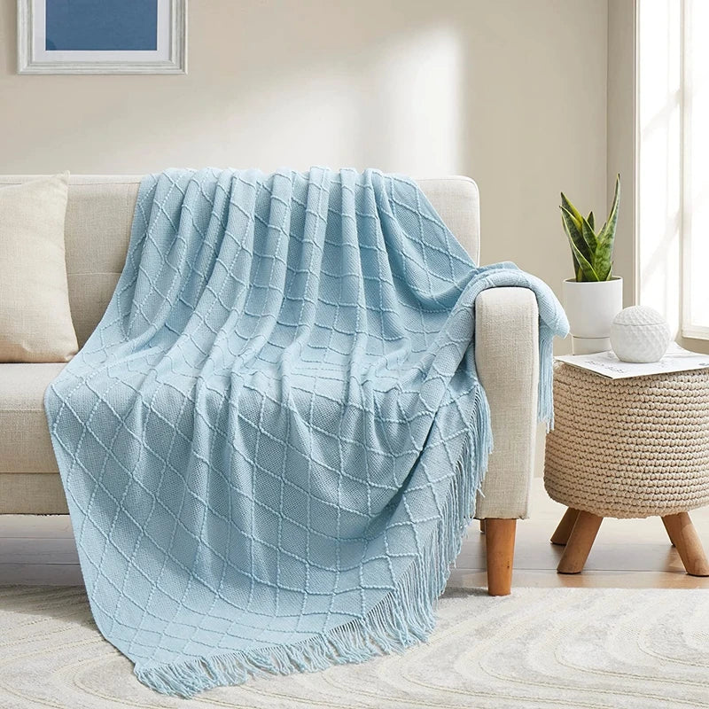 Freya Nordic Tassel Throw