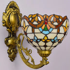 Odette Stained Glass Wall Sconce