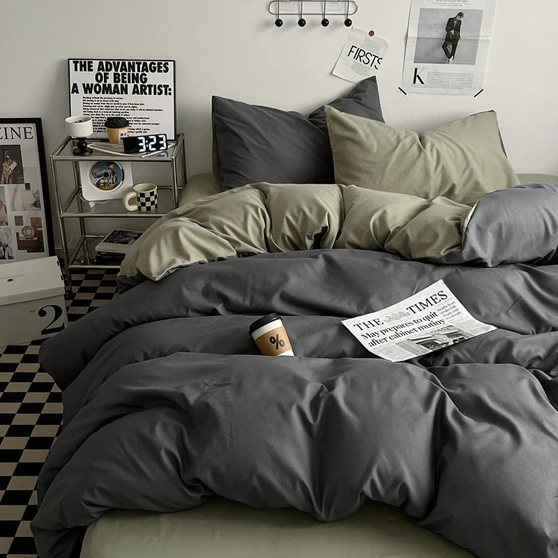 Noma Reversible Duvet Cover Set