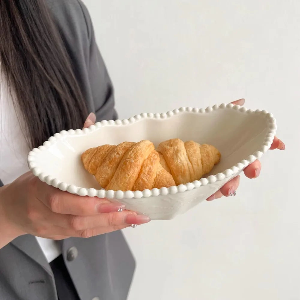 Esme Ceramic Pearl Tableware Set