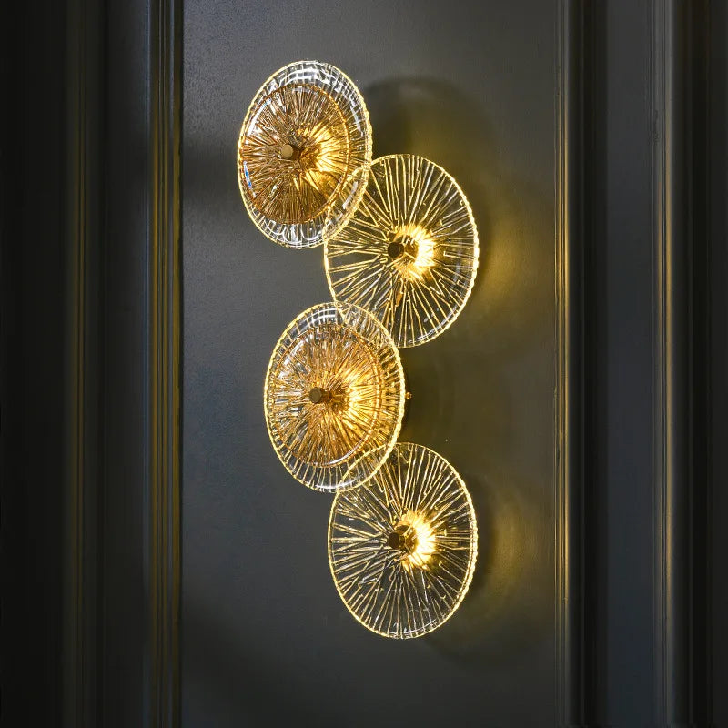 Luna Glass Wall Sconce
