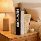 Cove Natural Travertine Bookend