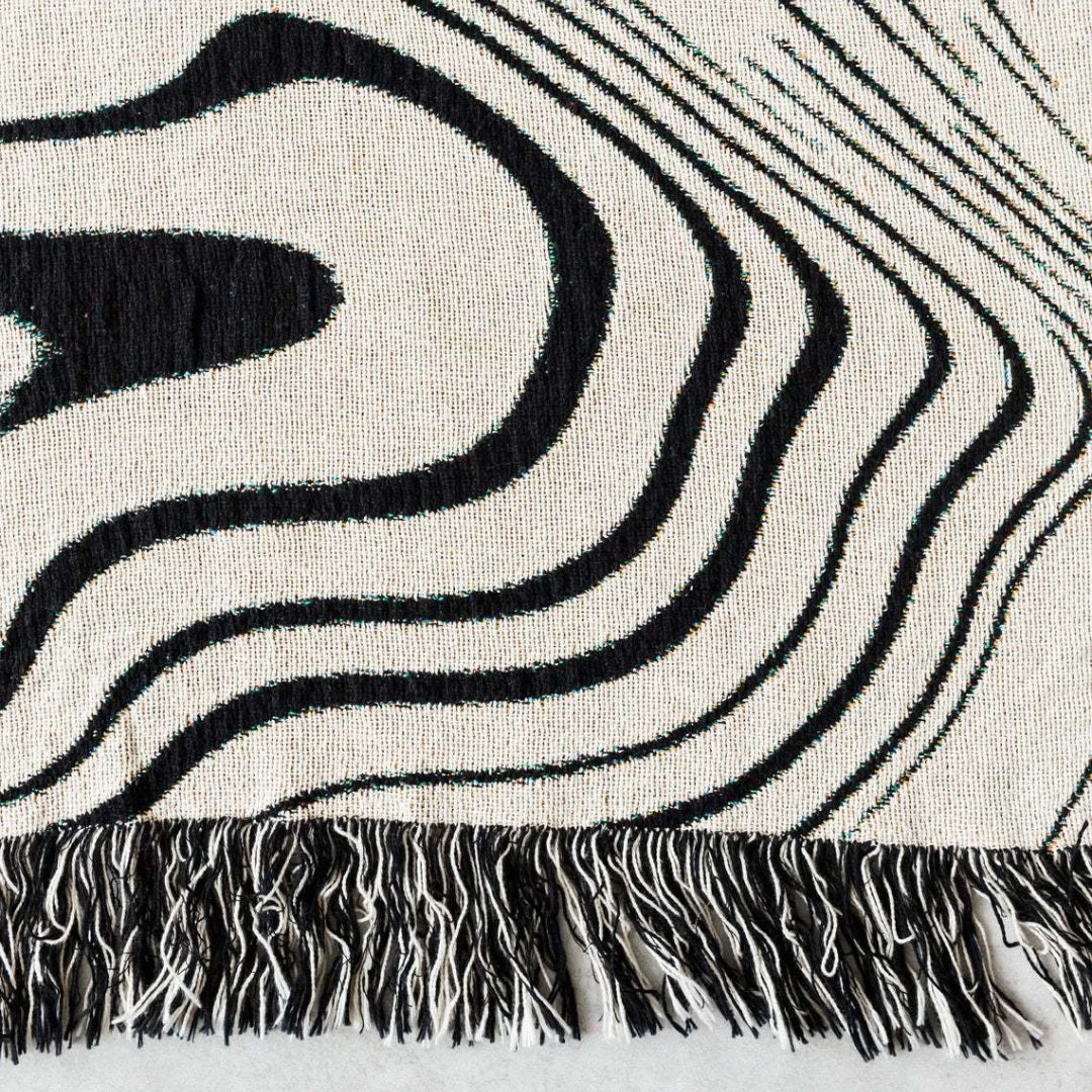 Veda Abstract Jacquard Woven Throw
