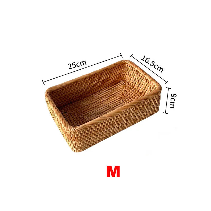 Reed Handwoven Rattan Organizer