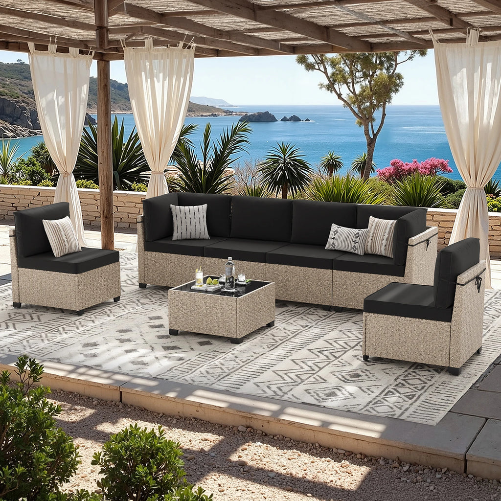 Sorrento Seven-Piece Patio Set