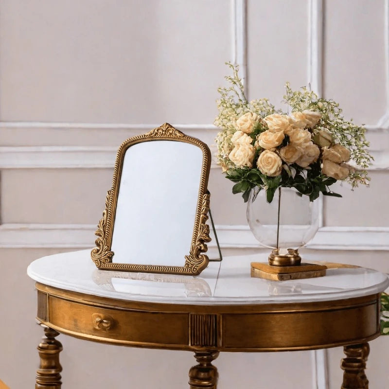 Camille Arched Vintage Mirror