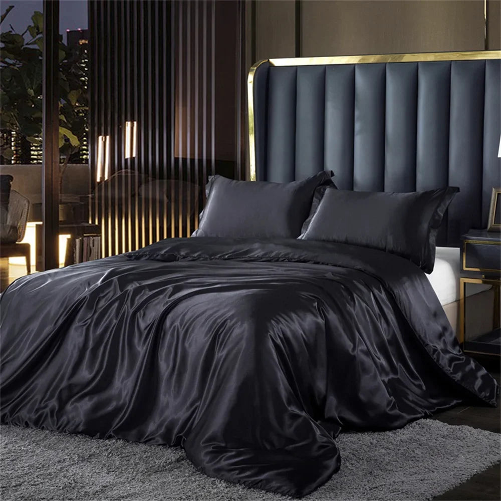 Celeste Satin Bedding Set