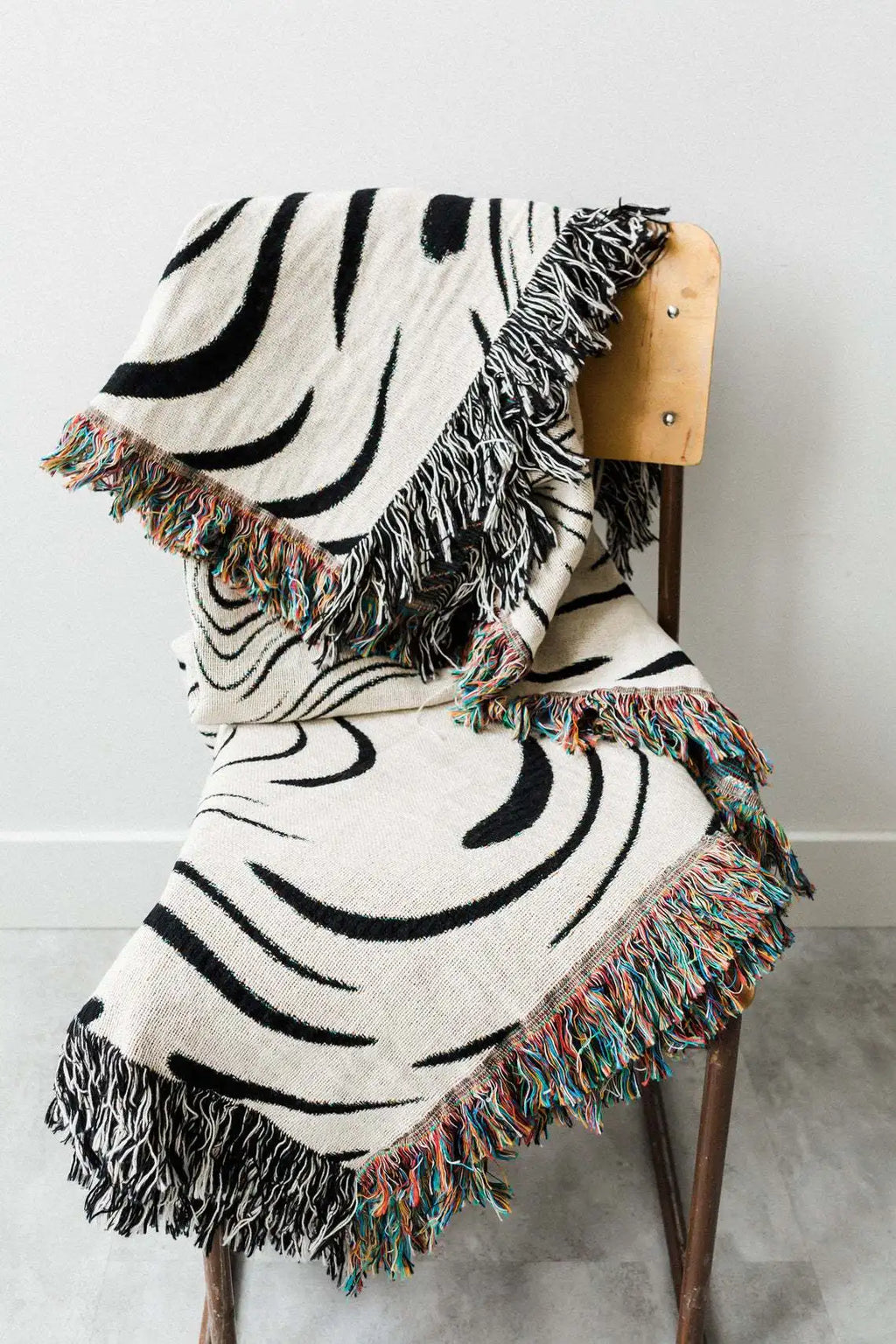 Veda Abstract Jacquard Woven Throw