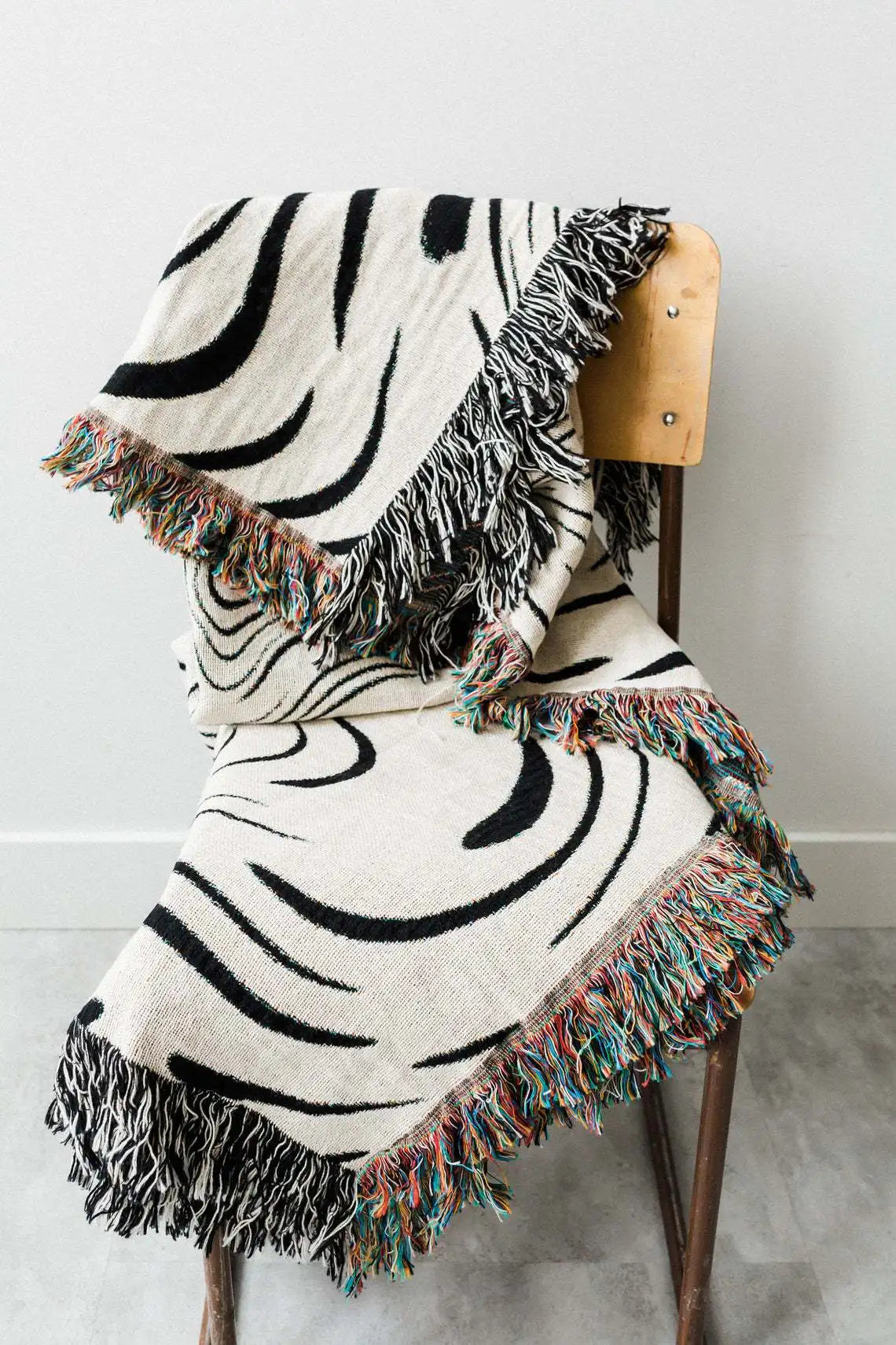 Veda Abstract Jacquard Woven Throw