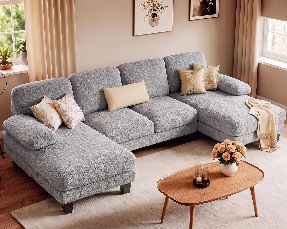 Monroe U-Shaped Convertible Sectional