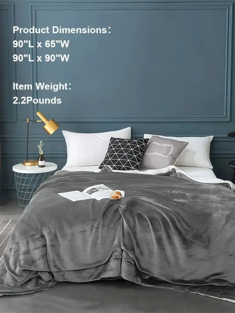 Avery Reversible Sherpa Throw