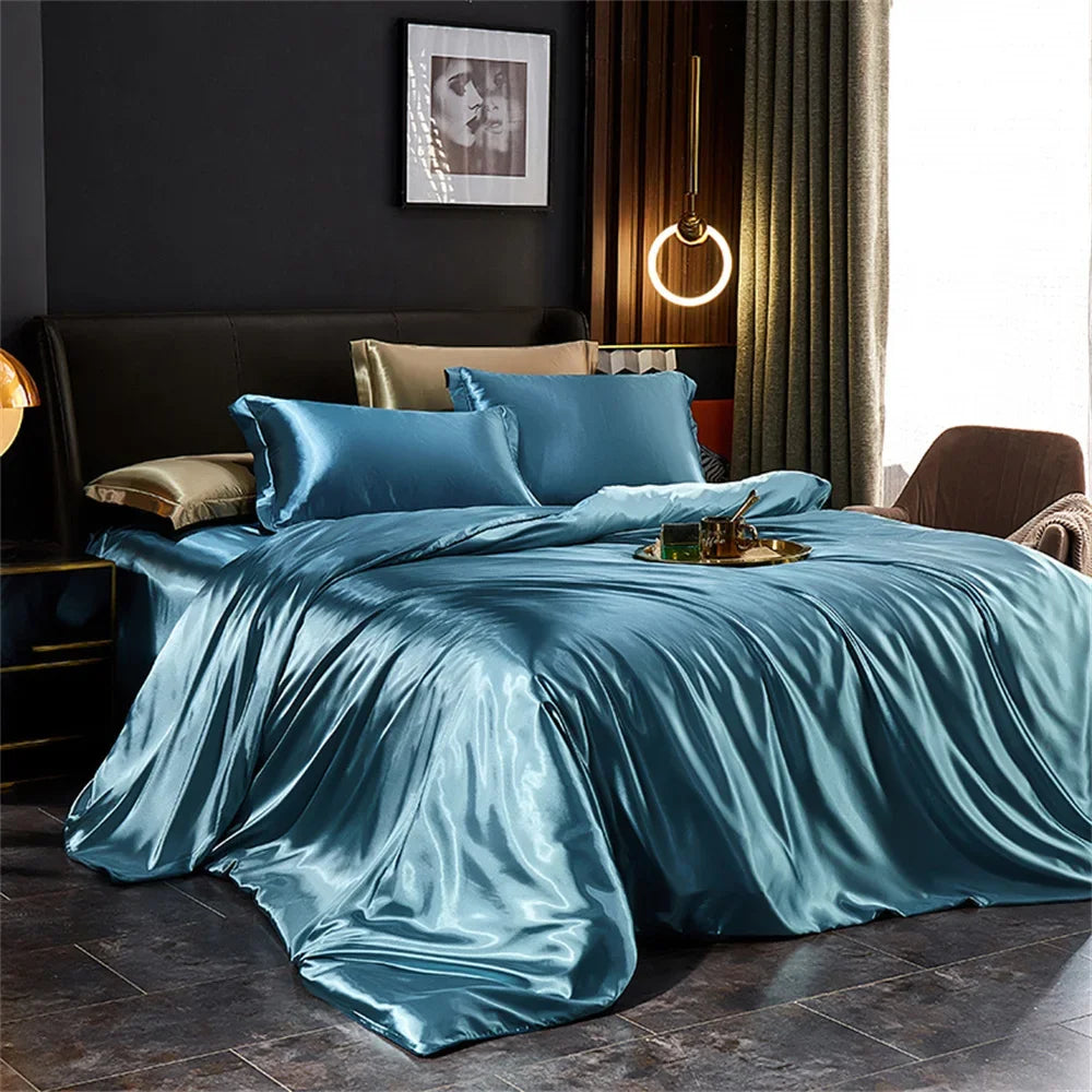 Celeste Satin Bedding Set