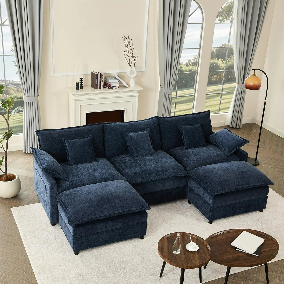 Siena 108-Inch Cloud Sectional