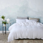 Elodie French Linen Duvet Cover