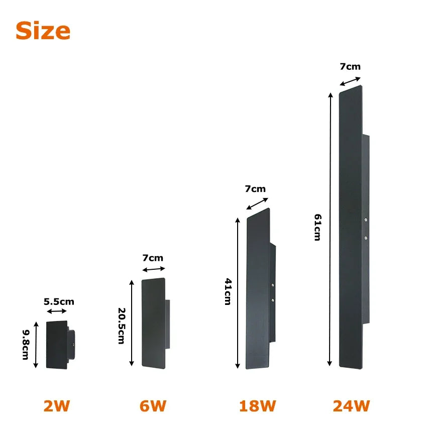 Linear IP65 Outdoor Wall Light — product detail view 6