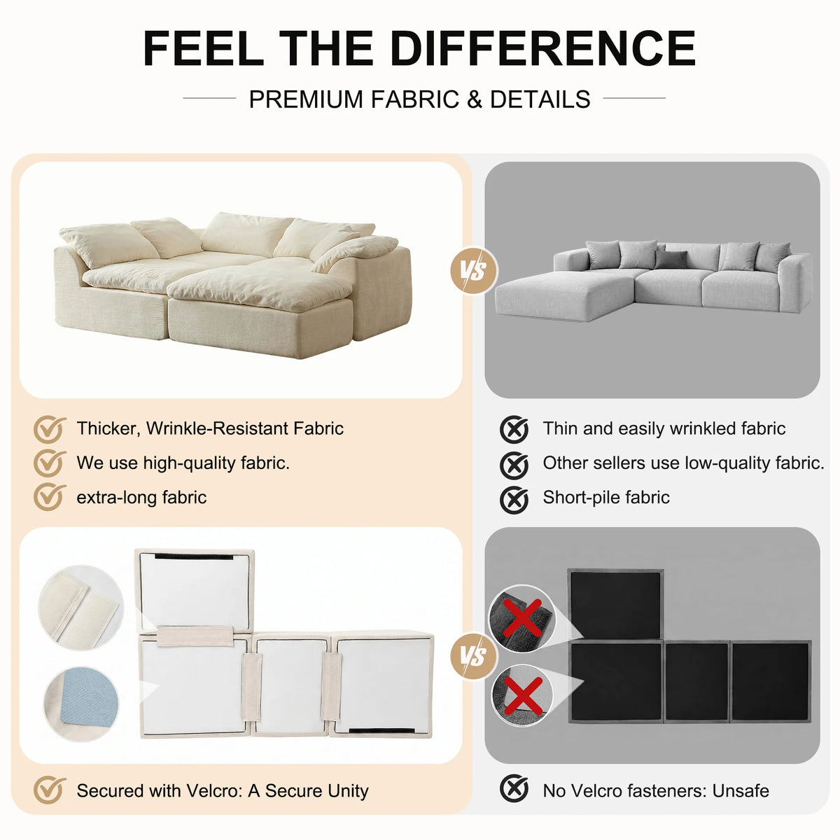 Sunday Modular Cloud Sectional