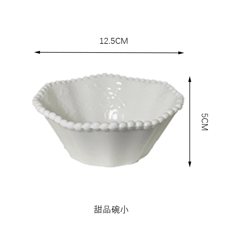 Esme Ceramic Pearl Tableware Set