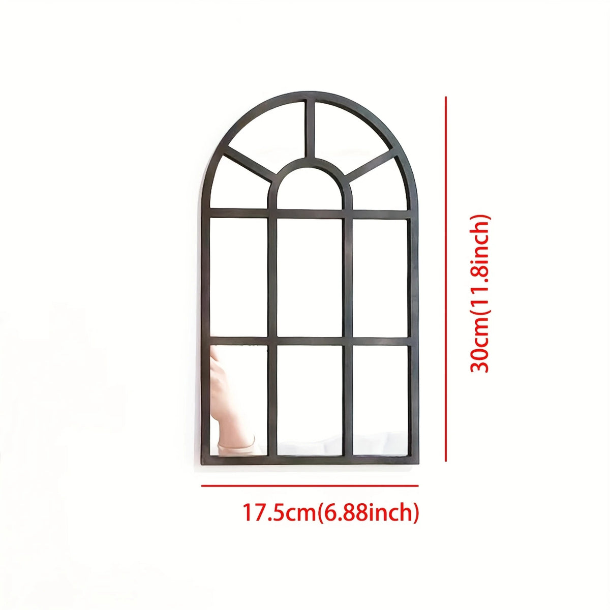 Wren Arched Window Acrylic Mirror