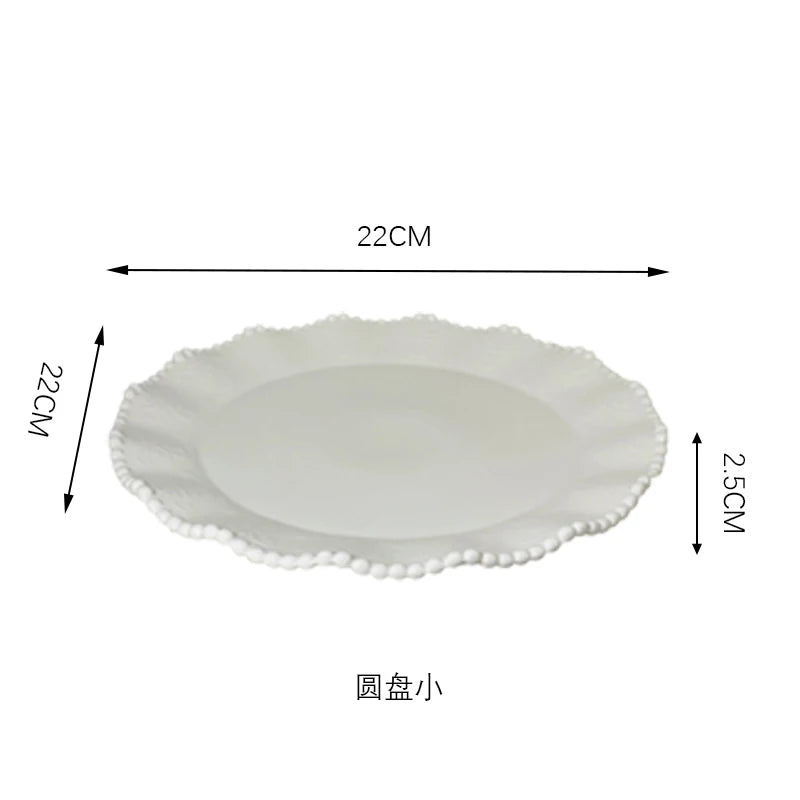 Esme Ceramic Pearl Tableware Set