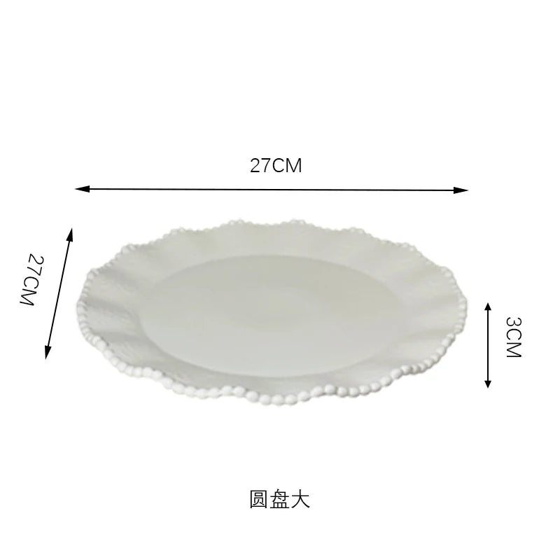 Esme Ceramic Pearl Tableware Set